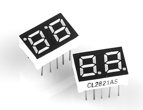 双位数码管（0.8＂-0.8＂）